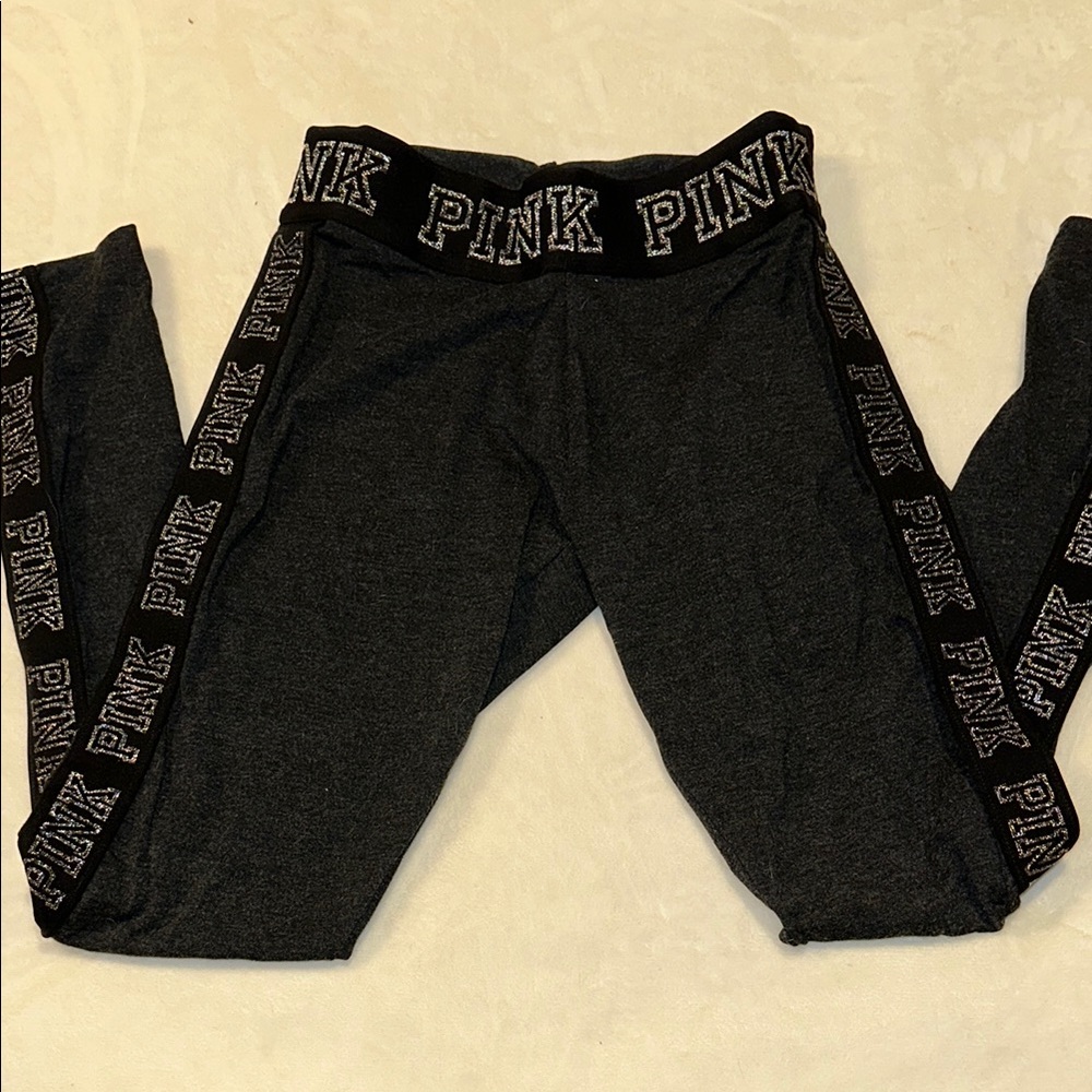 VS PINK Dark Gray Leggings